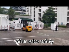 বাণিজ্যিক শিল্প 215kwh লিথিয়াম আয়ন ব্যাটারি স্টোরেজ সিস্টেম অন অফ গ্রিড সংযোগ ক্যাবিনেট BESS