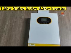 48VDC আউটপুট 5.5KW/6.2KW সৌর হাইব্রিড ইনভার্টার অন/অফ গ্রিড ফ্রিকোয়েন্সি 50Hz/60Hz এর জন্য