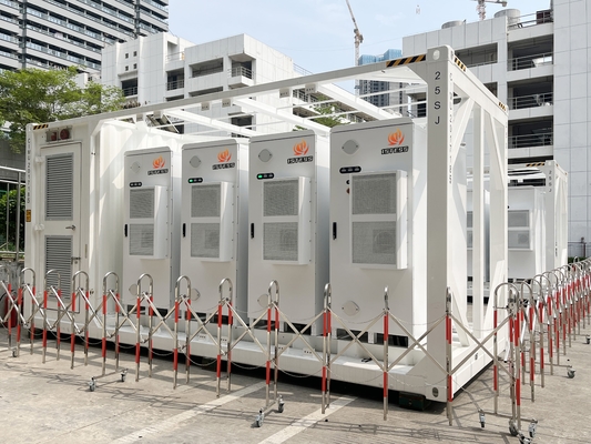 400V - 800V 20 ফুট কনটেইনারাইজড ব্যাটারি শক্তি সঞ্চয় সিস্টেম রিমোট কন্ট্রোল