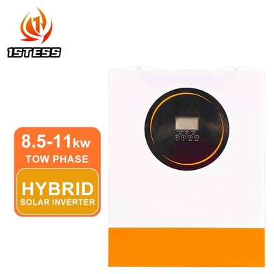 8.5KW 48V অন/এমপিপিটি অফ গ্রিড ইনভার্টার 11KW সোলার ইনভার্টার হাইব্রিড 14kg Pure Sine Wave