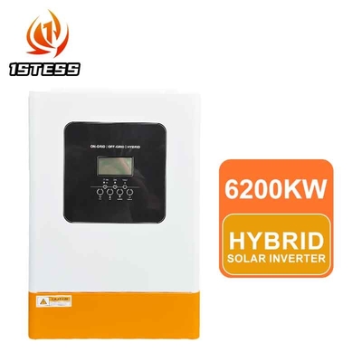 পাইকারি 48V 6.2KW হাইব্রিড ইনভার্টার অন / এমপিটি 5.5kw অফ গ্রিড ইনভার্টার 6.2kw সৌর ইনভার্টার হাইব্রিড