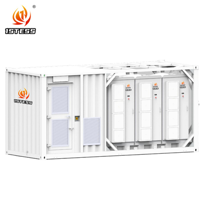 40 ফুট কন্টেইনার এনার্জি স্টোরেজ সিস্টেম 500KWH 1MWH 2MWH কাস্টমাইজড ক্যাপাসিটি হাই ভোল্টেজ সোলার ব্যাটারি