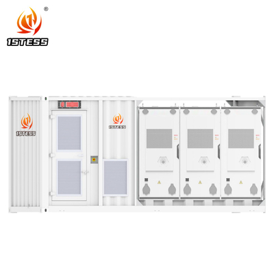 বাণিজ্যিক ও শিল্প শক্তি সঞ্চয় ব্যবস্থা 372kWh উচ্চ ভোল্টেজ ব্যাটারি মন্ত্রিসভা তরল শীতল ব্যাটারি সঙ্গে