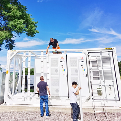 OEM ব্যাটারি এনার্জি স্টোরেজ সিস্টেম কন্টেইনার 1mw অফ গ্রিড সৌর শক্তি সিস্টেম BESS কন্টেইনার