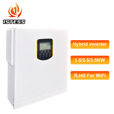 12V 24V অন অফ গ্রিড হাইব্রিড সোলার ইনভার্টার 1.5kW 2.5kW 3.5kW এমপিপিটি সহ