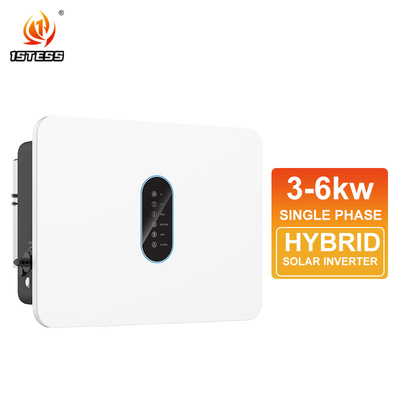 360V 3kw 4.6kw সিঙ্গল ফেজ হাইব্রিড ইনভার্টার IP66 5kw 6kw হাইব্রিড সৌর ইনভার্টার অন / অফ গ্রিড 360V 3.6kw MPPT সহ সৌর ইনভার্টার