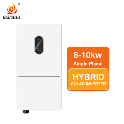 IP66 একক ফেজ ডুয়াল আউটপুট MPPT অন/অফ গ্রিড সোলার ইনভার্টার পিওর সাইন ওয়েভ 48V 8kw 10kw সোলার ইনভার্টার