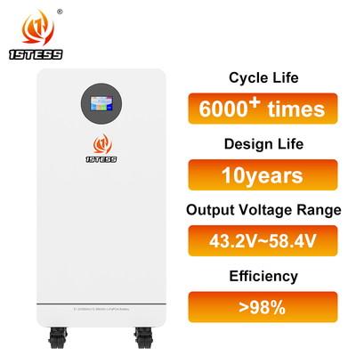 15.36kWh মোবাইল শক্তি সঞ্চয় 51.2V 300Ah টাচ স্ক্রিন নিয়ন্ত্রণ