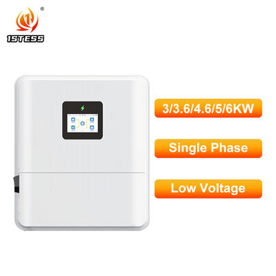 Pure Sine Wave 48V Off Grid Hybrid Solar Inverter 3kw 3.6kw 4.6kw 5kw 6kw উচ্চ MPPT PV ভোল্টেজ 550V সহ একক ফেজ