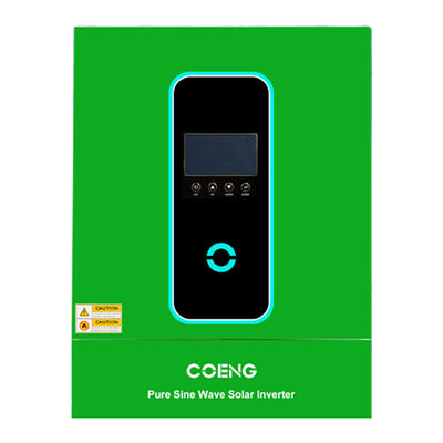 হোম ব্যাকআপ পাওয়ার সলিউশন 48 ভোল্ট সিঙ্গল ফেজ অফ গ্রিড হাইব্রিড সোলার ইনভার্টার 8.5kw 11kw খাঁটি সাইন ওয়েভ এমপিপিটি