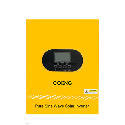 অফ গ্রিড সৌর ইনভার্টার 48V 5.5kw 6.2kw একক ফেজ বিশুদ্ধ সাইন ওয়েভ হাইব্রিড RS485 লাইফপো 4 ব্যাটারি যোগাযোগ এবং এমপিপিটি সহ