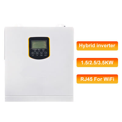 3500W 24V অফ গ্রিড সোলার ইনভার্টার খাঁটি সাইন ওয়েভ এমপিপিটি 500Vdc উচ্চ ভোল্টেজ পিভি ইনপুট ইকিউ ফাংশন সহ একক ফেজ