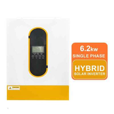 6200VA/6200W 48V একক ফেজ উচ্চ ভোল্টেজ এমপিপিটি সৌর ইনভার্টার 6500W ডিসি ইনপুট খাঁটি সাইনস ওয়েভ ডাবল আউটপুট