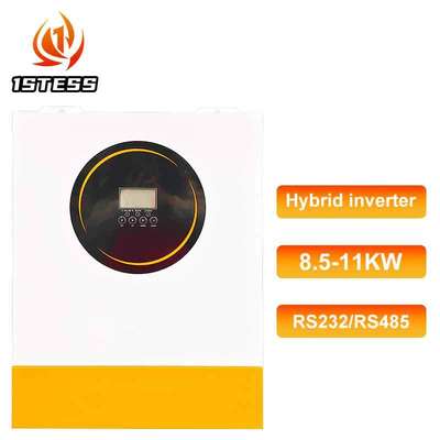 8.5KW 48V Single Phase Pure Sine Wave Hybrid Ready Inverter 2 MPPT 140A Solar + AC Charging