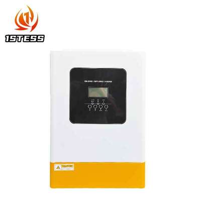 6.2kW অফ গ্রিড সোলার ইনভার্টার 48V নিম্ন ভোল্টেজ থেকে উচ্চ এমপিপিটি রেঞ্জ 60-500VDC খাঁটি সাইনস ওয়েভ একক ফেজ