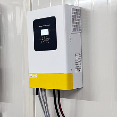5500W 6200W হাইব্রিড সোলার ইনভার্টার 48V 1 ফেজ অফ গ্রিড এমপিপিটি 60-500VDC বিশুদ্ধ সাইন ওয়েভ ওয়াইফাই মনিটরিং হোম সোলার সিস্টেমের জন্য