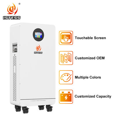 হোম ব্যাকআপ স্টোরেজ 51.2V 300Ah LiFePO4 15.36kWh 6000 চক্র 98 দক্ষতা নিরাপদ নির্ভরযোগ্য