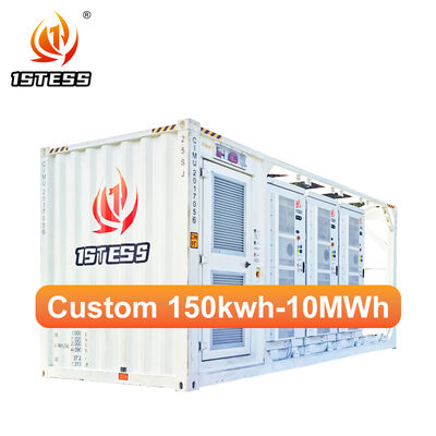 20HQ All-in-One Containerized BESS AC/DC Coupling Smart HVAC Fire Protection Outdoor Plug-and-Play 860-1720kWh